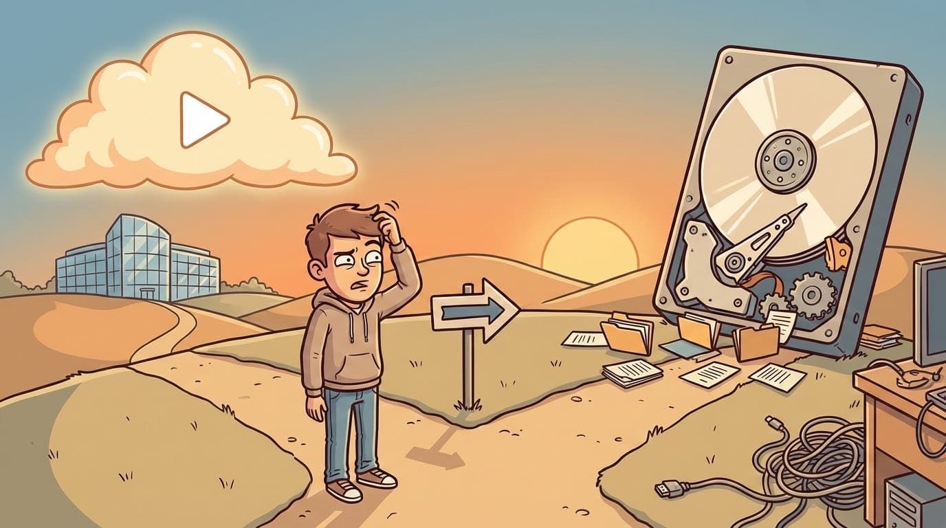 Развилка: облако или локальный диск для записи экрана